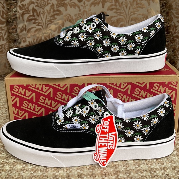 Vans Comfycush Era Scribble Flower Daisy/Black Men - Picture 2 of 16